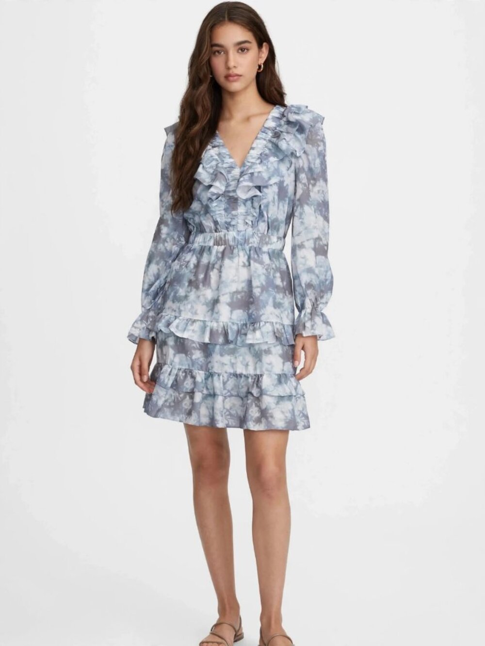 English Factory Babydoll Ruffle Style Dress Size Medium New with Tags $150.00
